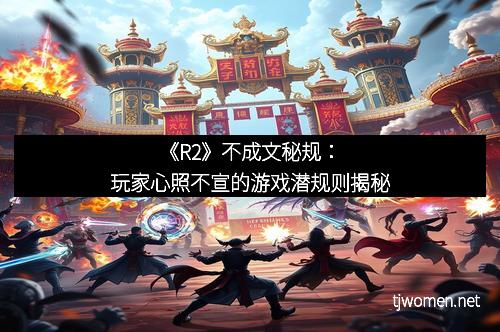《R2》不成文秘规：玩家心照不宣的游戏潜规则揭秘